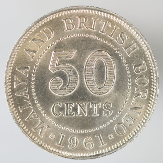 Malaya & British Borneo 1961 50 Cents A3605