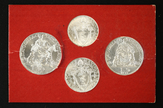 Vatican City 1947 Mint Set Featuring Pope Pius XII B467