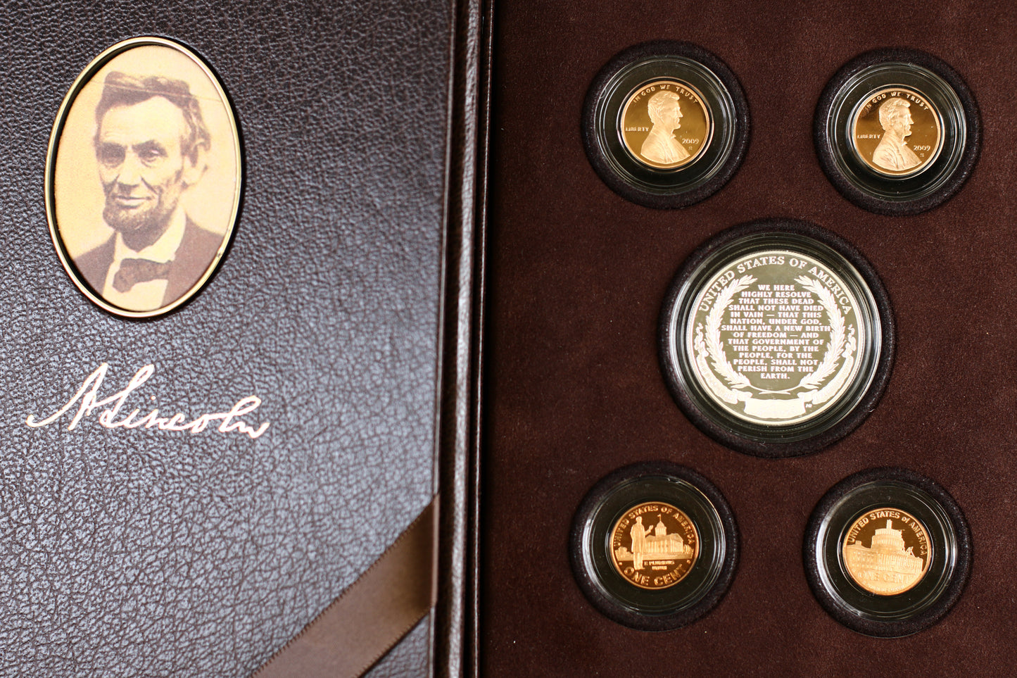 2009 United States Mint Lincoln Coin and Chronicles Set B372
