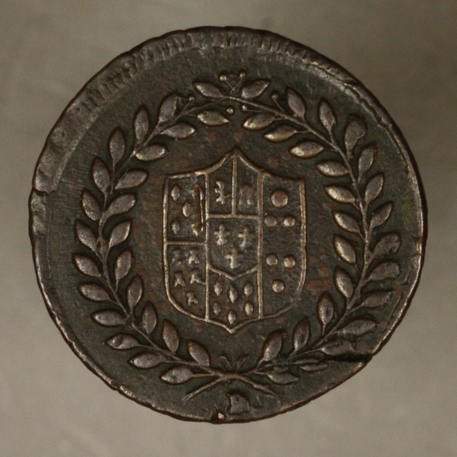 Italy - Naples 1798 5 Tornes XF copper minor rim flaws