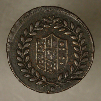 Italy - Naples 1798 5 Tornes XF copper minor rim flaws