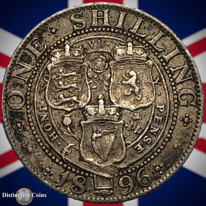 Great Britain 1896 British One Shilling GB0653