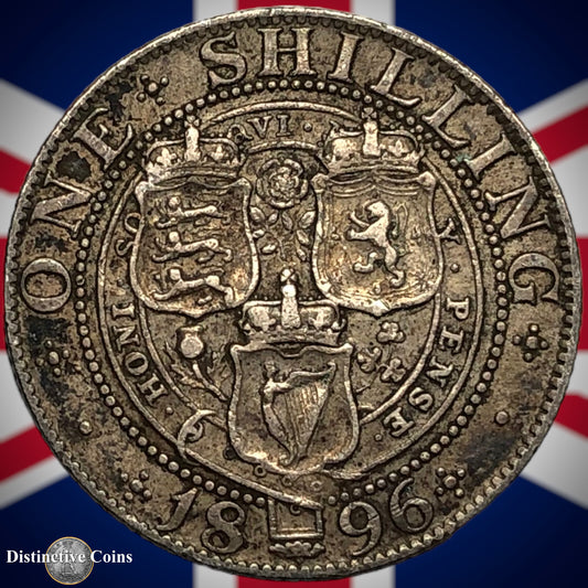 Great Britain 1896 British One Shilling GB0653