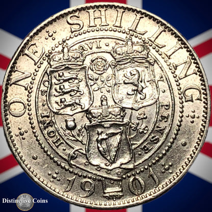 Great Britain 1901 British One Shilling GB0740