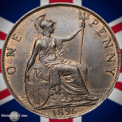 Great Britain 1896 Penny 1d GB6579