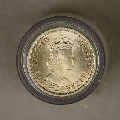 Malaya British Borneo 1961 5 Cents BU