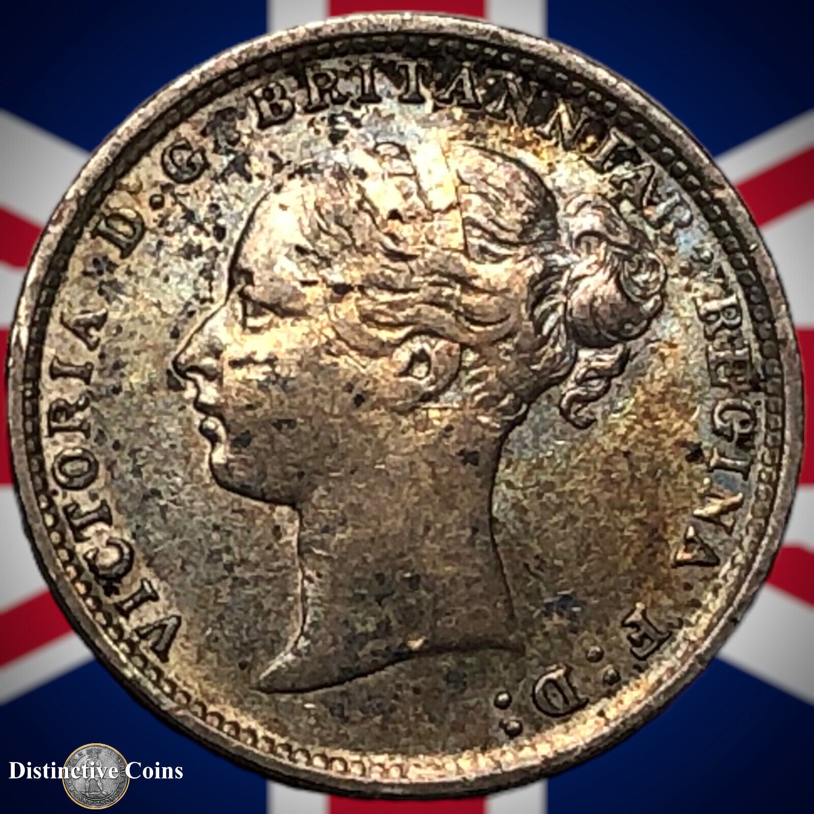 Great Britain 1885 Three Pence GB1940