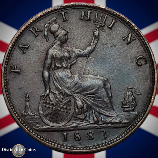 Great Britain 1883 Farthing 1/4d GB4057