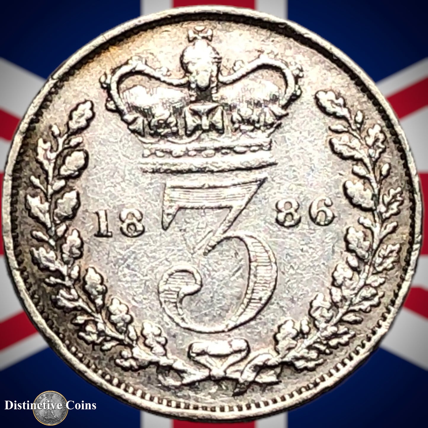 Great Britain 1886 Three Pence GB1949