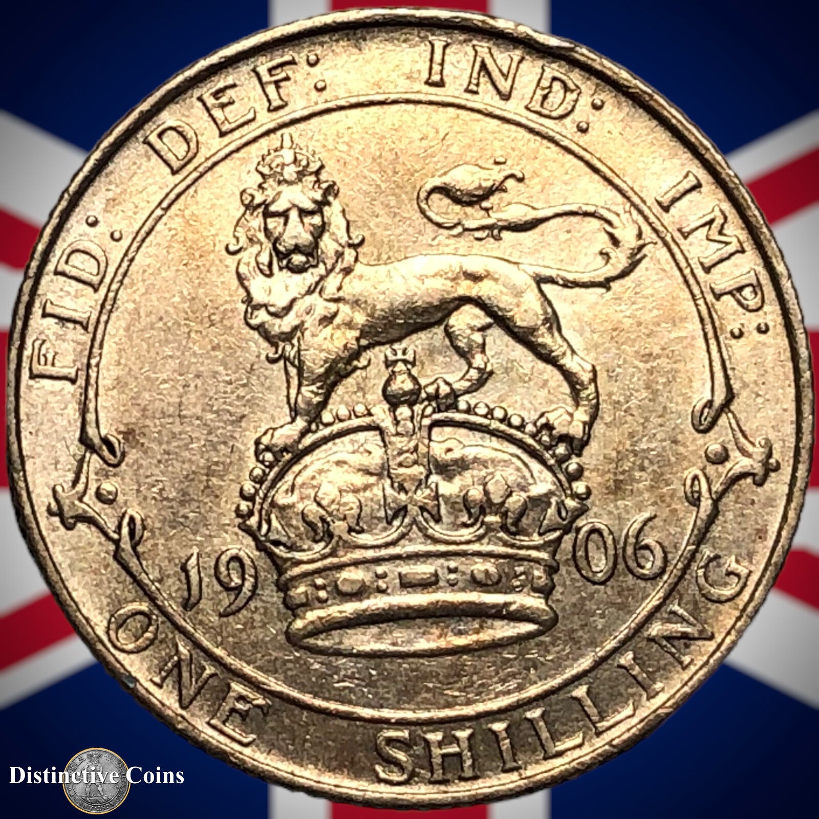 Great Britain 1906 British One Shilling GB0831