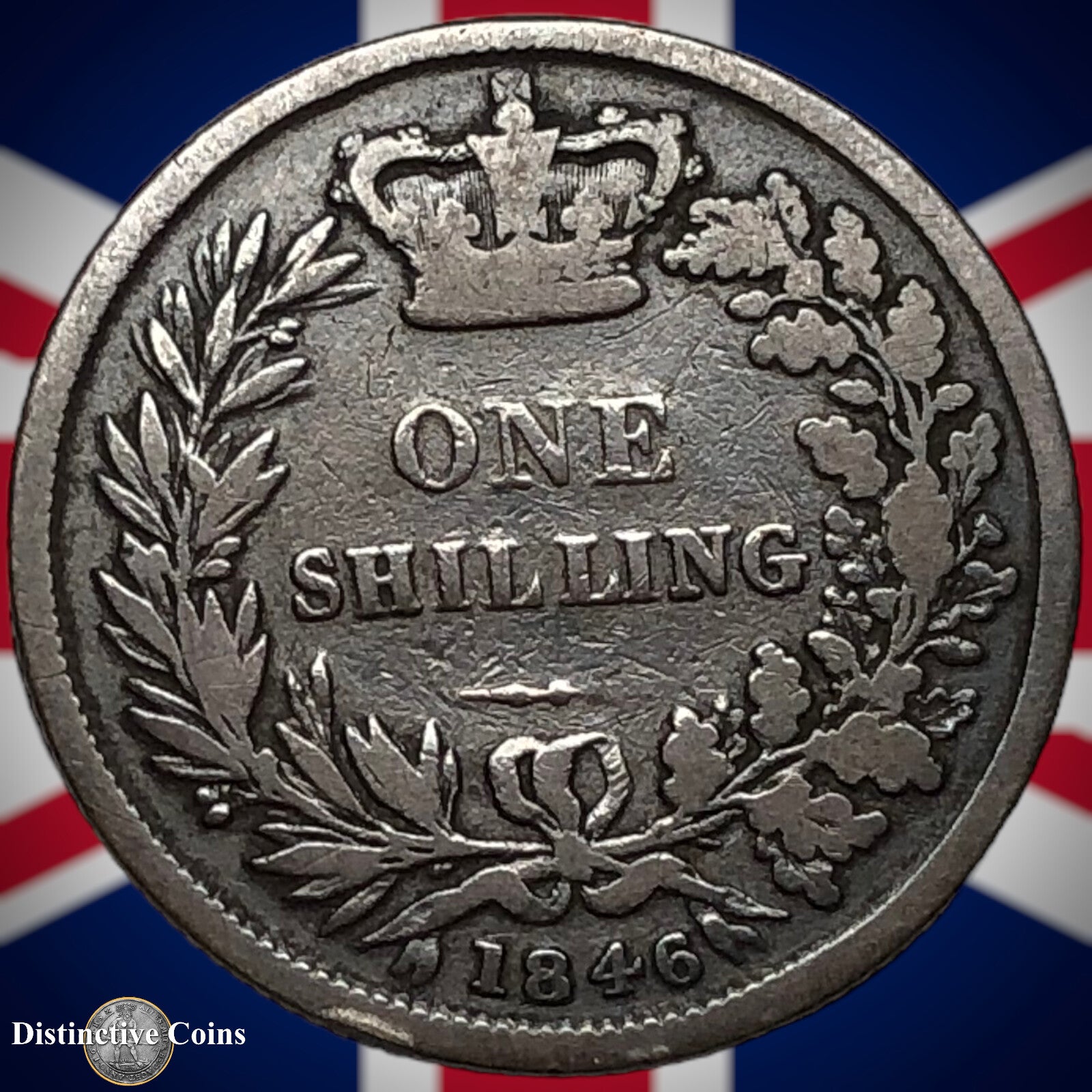 Great Britain 1846 British One Shilling GB0203