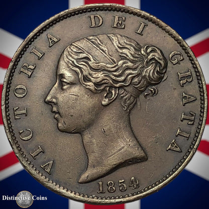 Great Britain 1854 Half Penny 1/2d GB5288