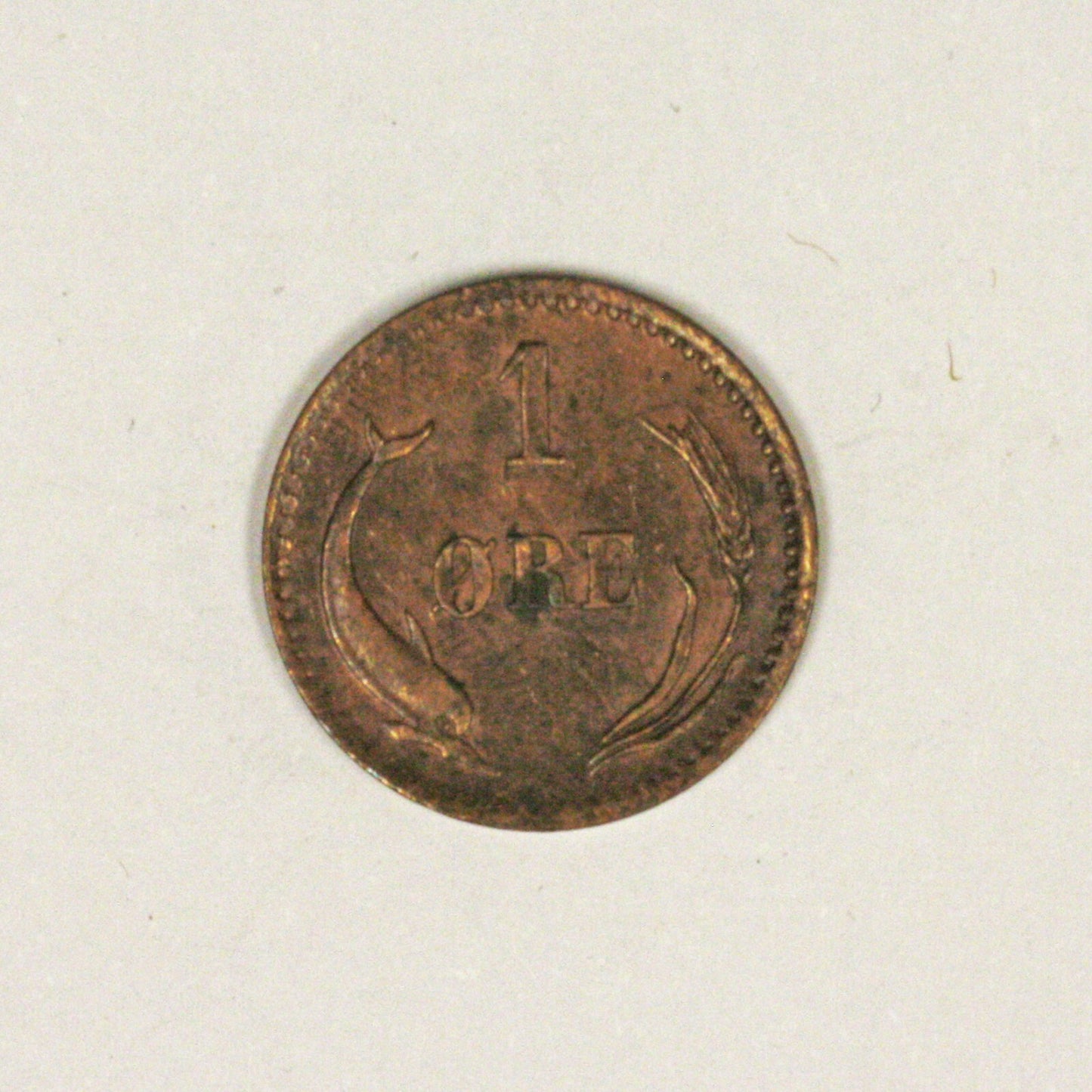 Denmark 1880 1 Ore