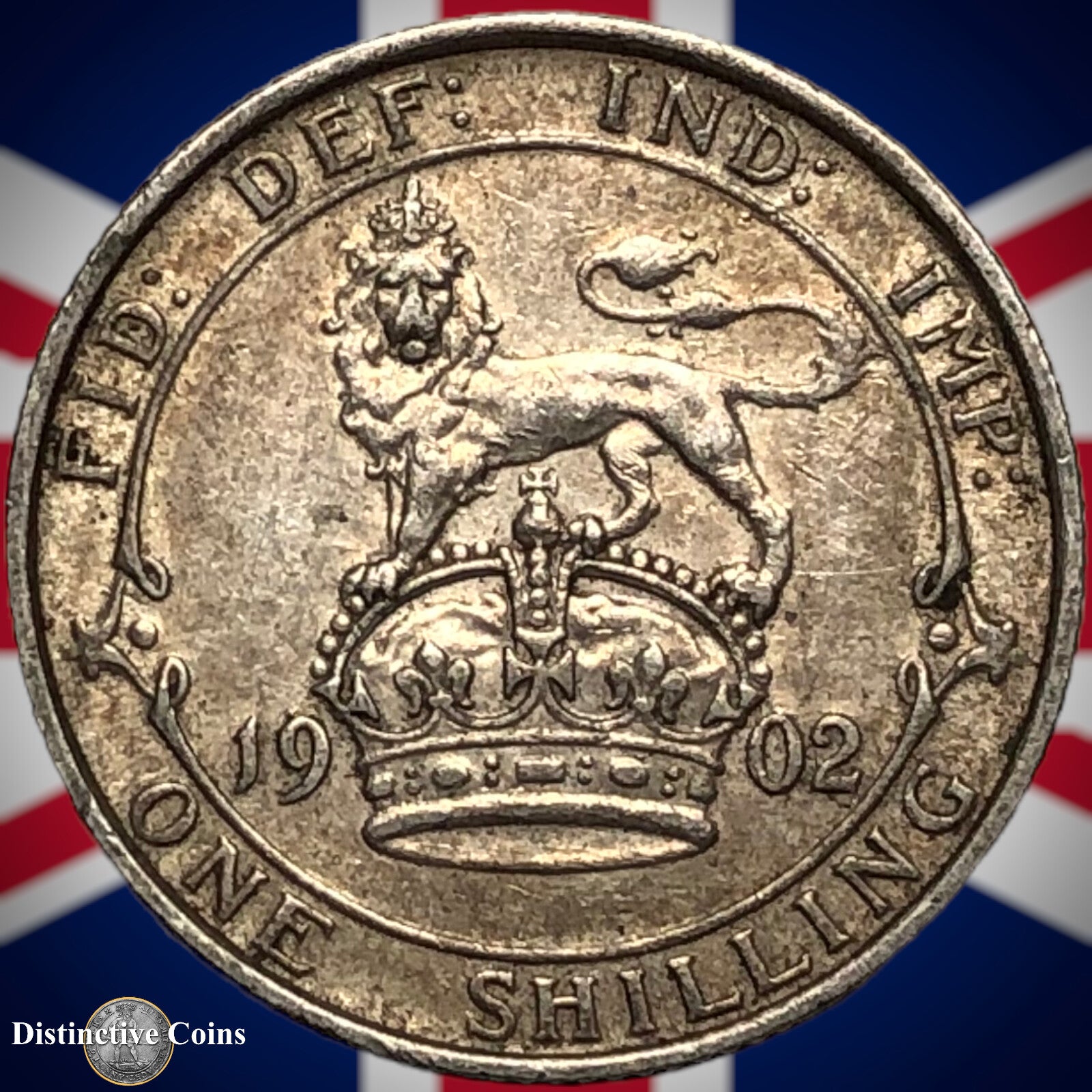 Great Britain 1902 British One Shilling GB0754