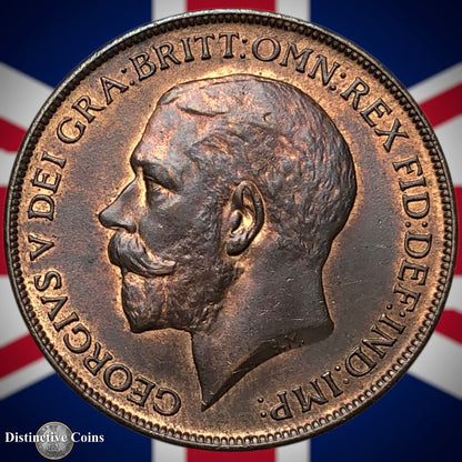Great Britain 1911 Penny 1d GB6755