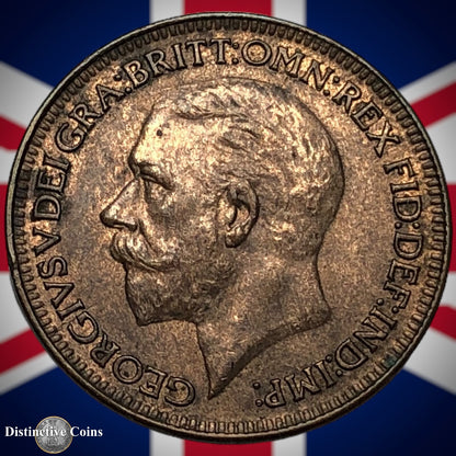 Great Britain 1926 Farthing 1/4d GB4841
