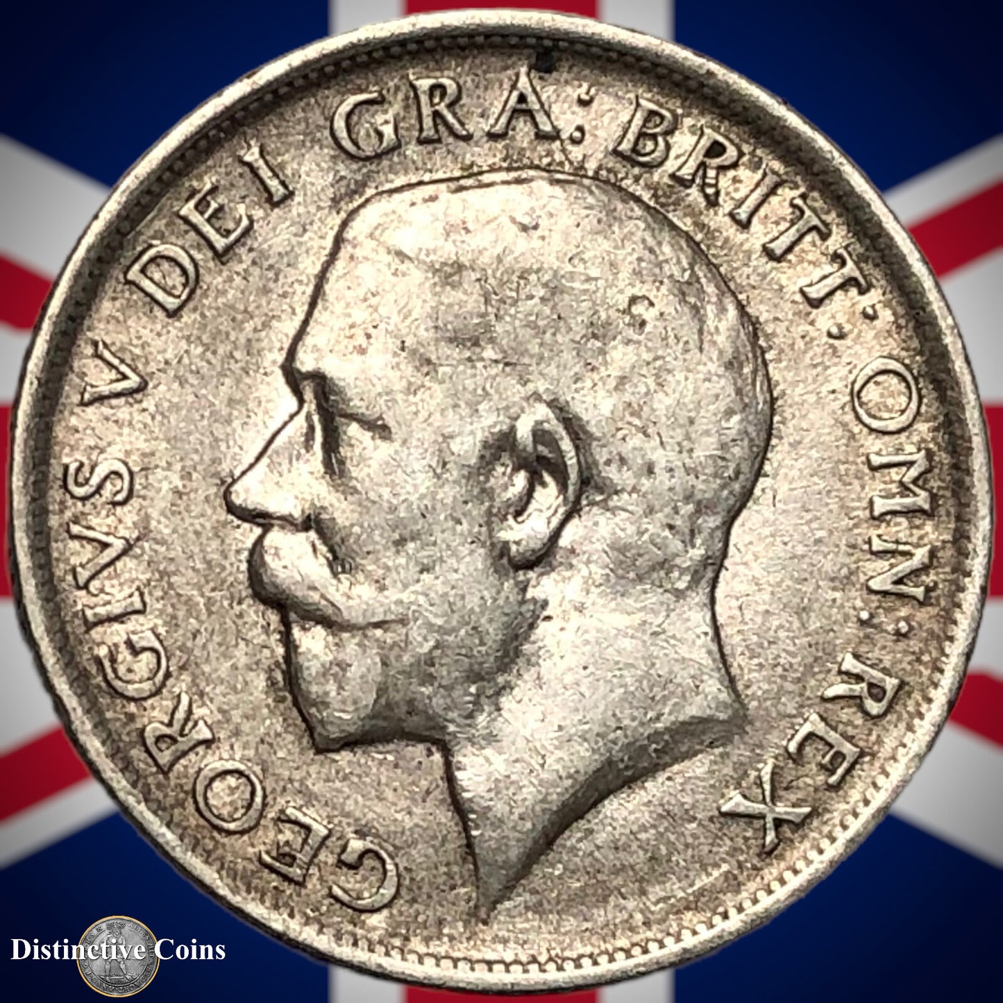 Great Britain 1917 One Shilling GB0989