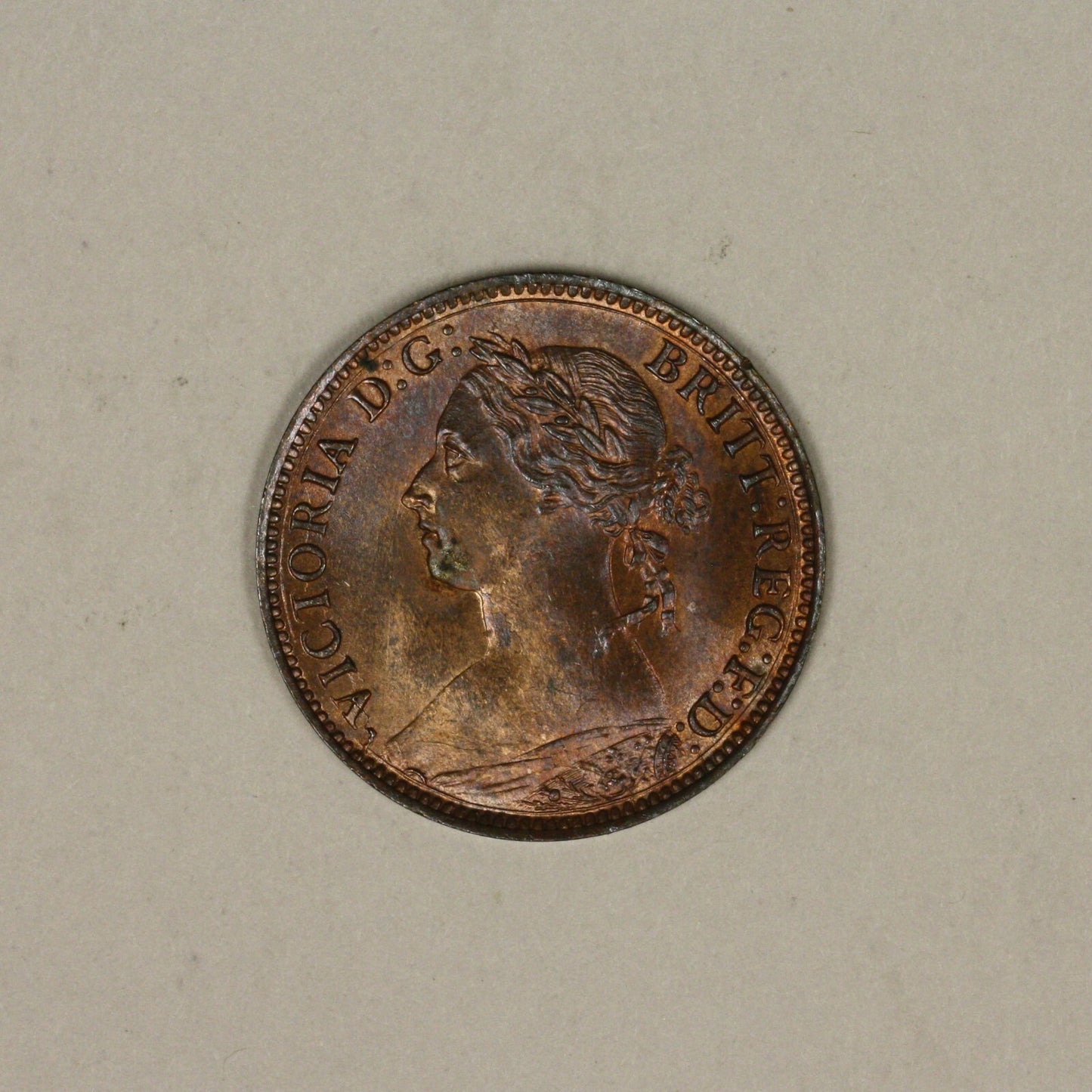 Great Britain 1886 Farthing  