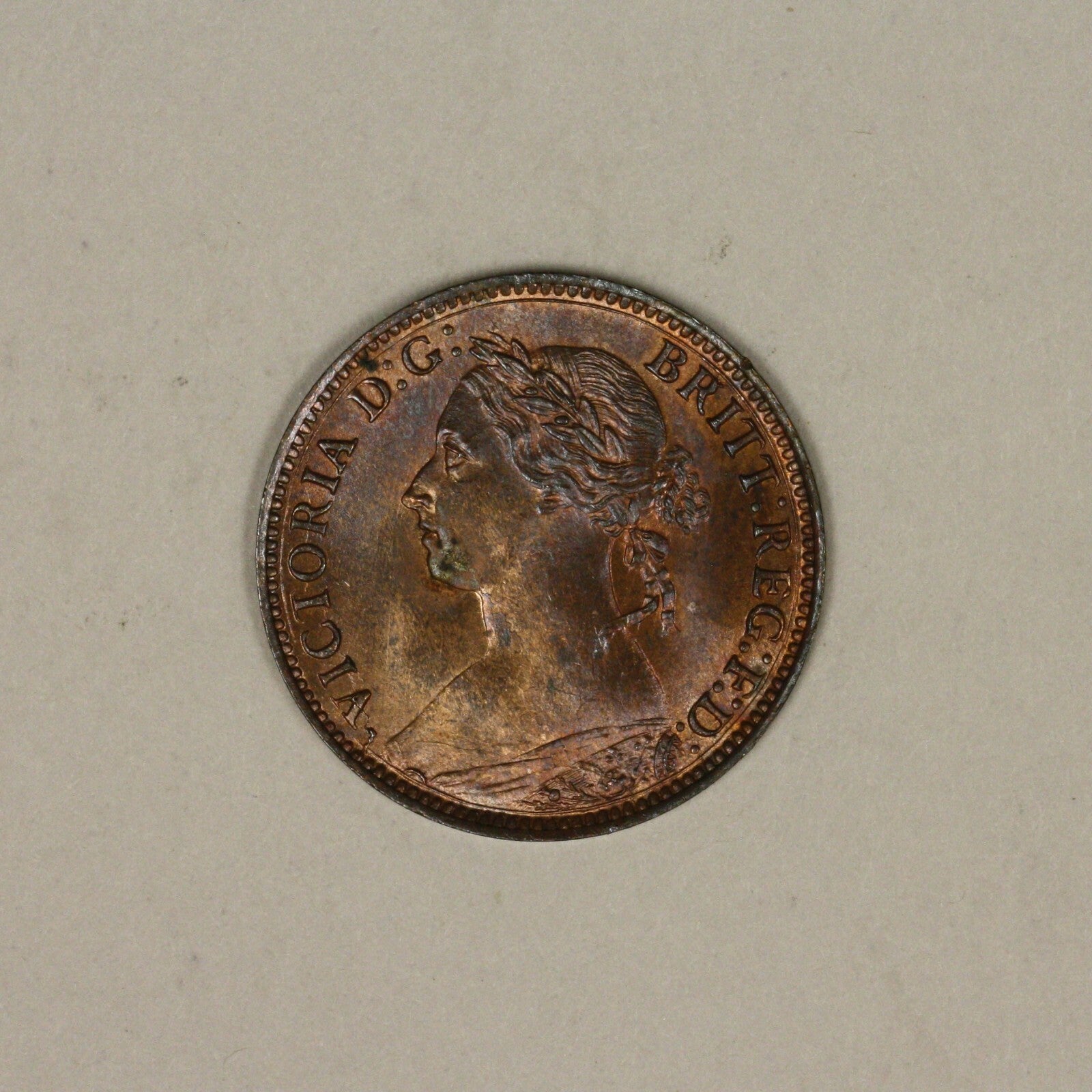 Great Britain 1886 Farthing  