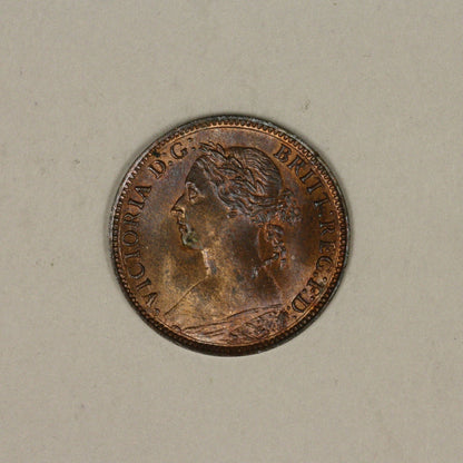 Great Britain 1886 Farthing  