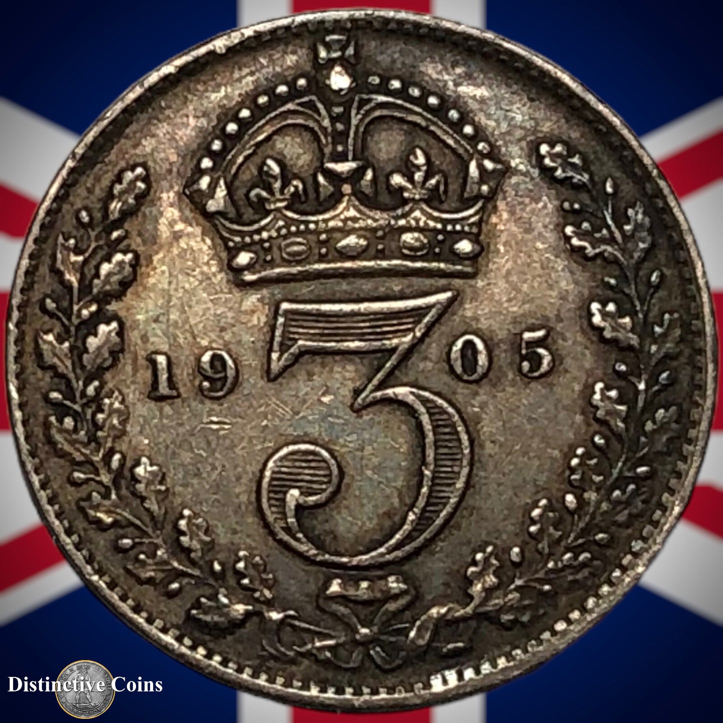 Great Britain 1905 Three Pence GB2104