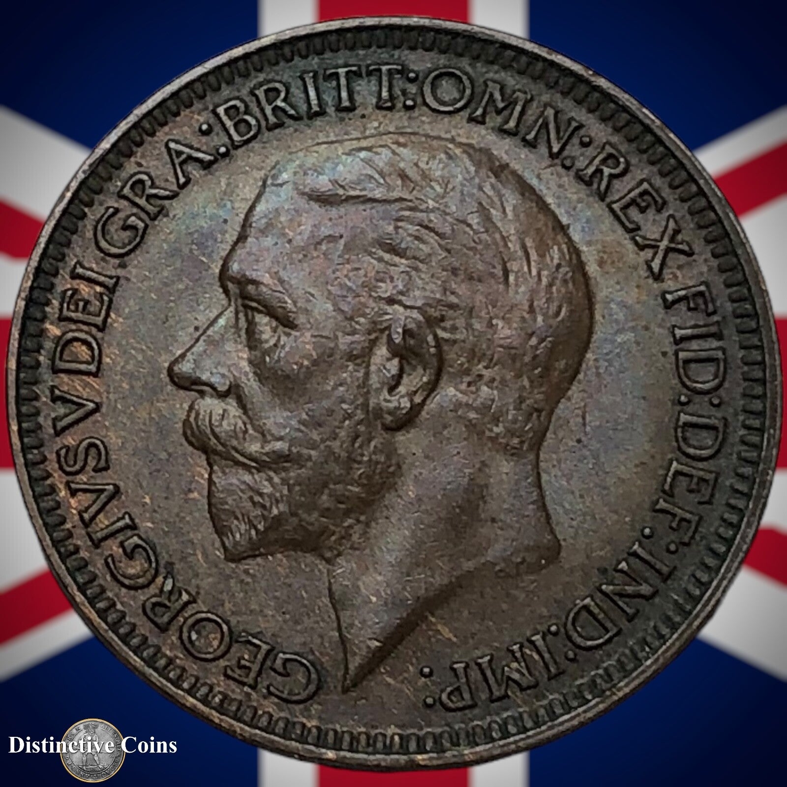 Great Britain 1934 Farthing 1/4d GB4947