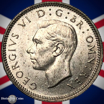Great Britain 1945 Six Pence GB1766