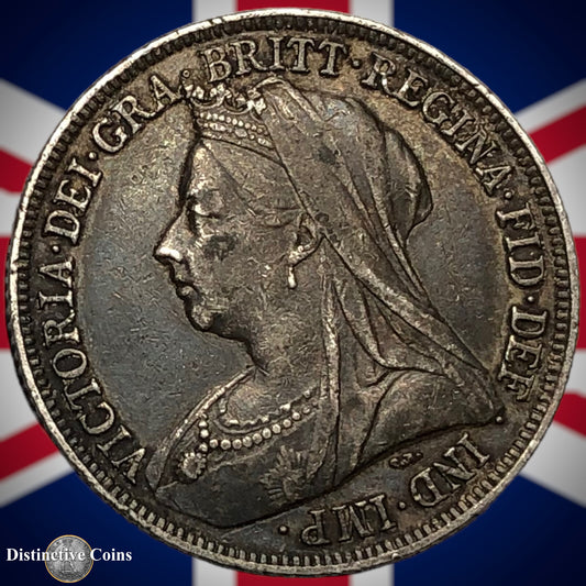 Great Britain 1896 British One Shilling GB0654