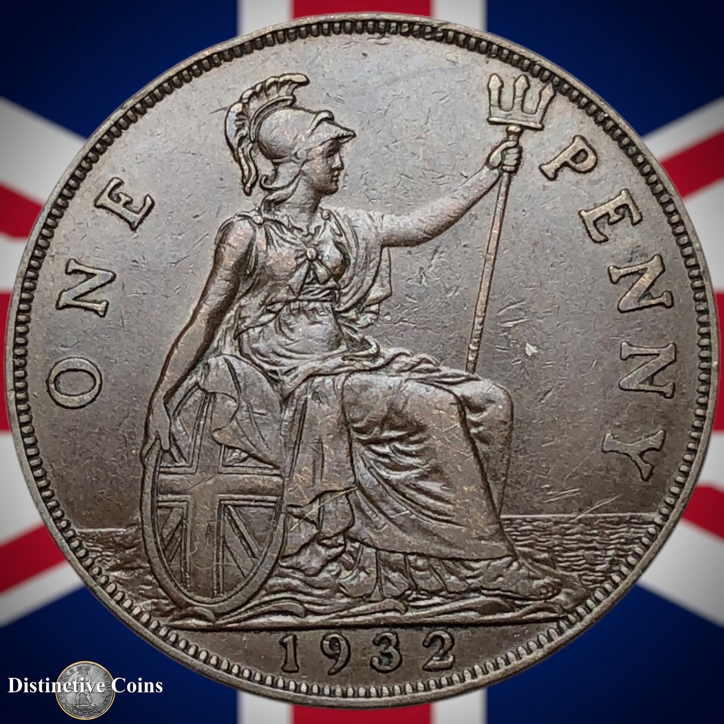 Great Britain 1932 Penny 1d GB7143