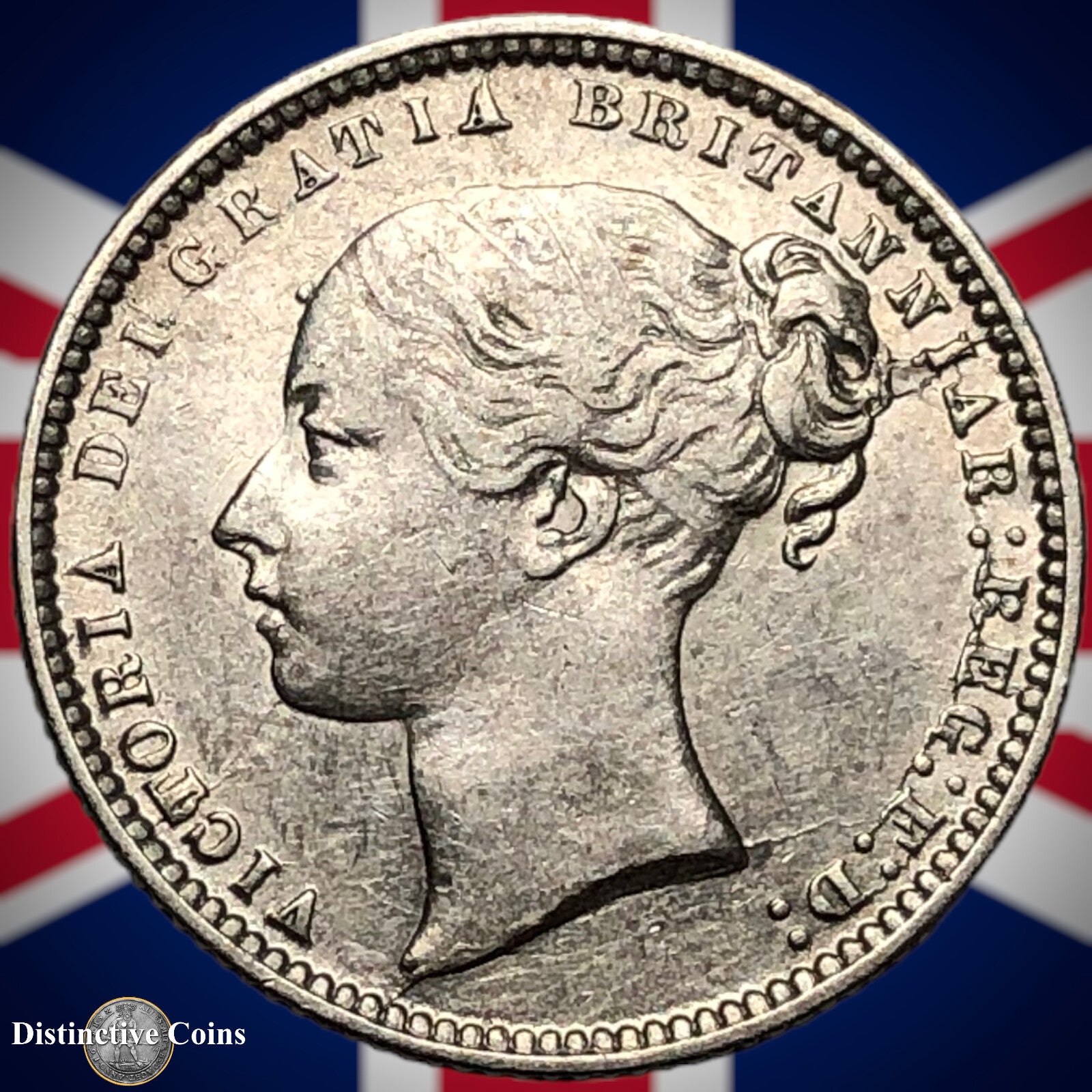 Great Britain 1872 British One Shilling GB0329