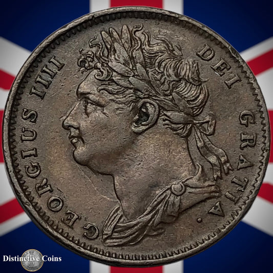 Great Britain 1825 Farthing 1/4d GB3284