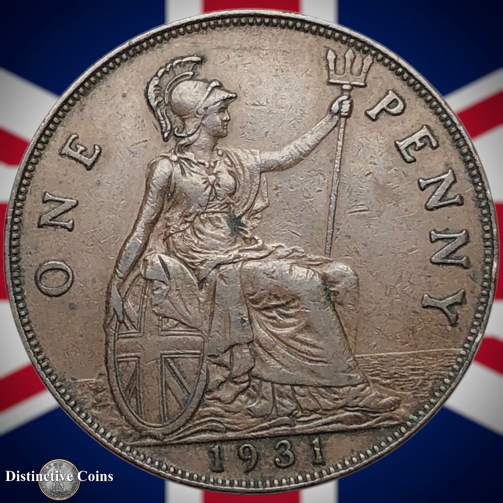 Great Britain 1931 Penny 1d GB7118