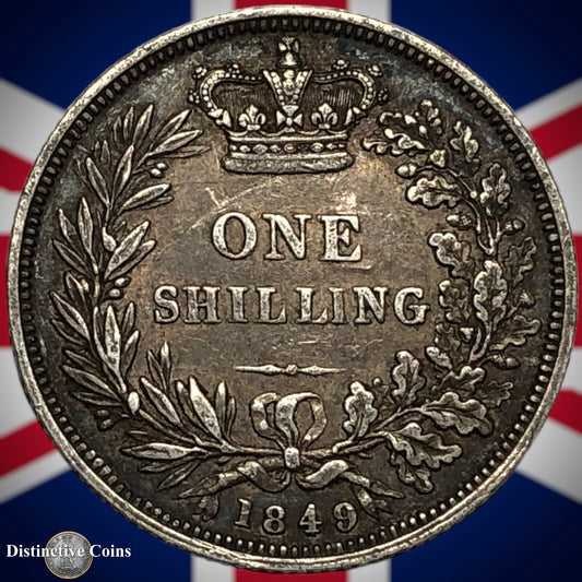 Great Britain 1849 British One Shilling GB0213