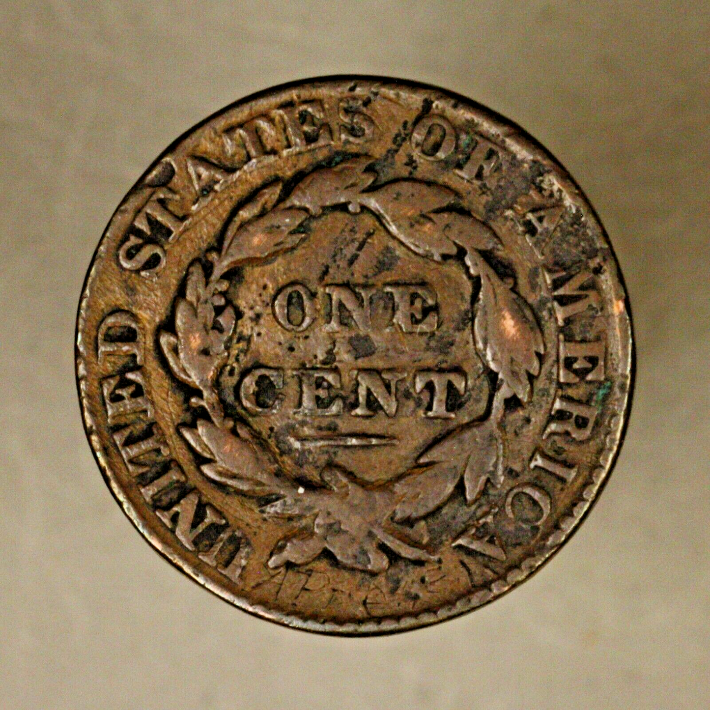1828 Large Cent Large Narrow Date