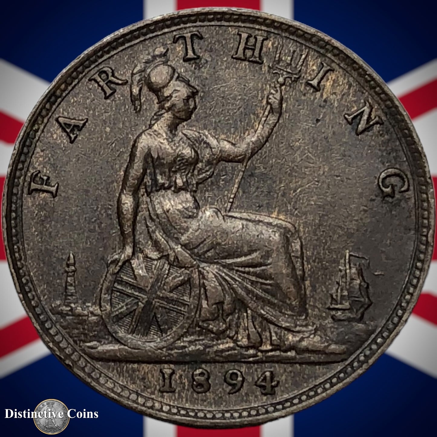 Great Britain 1894 Farthing 1/4d GB4375