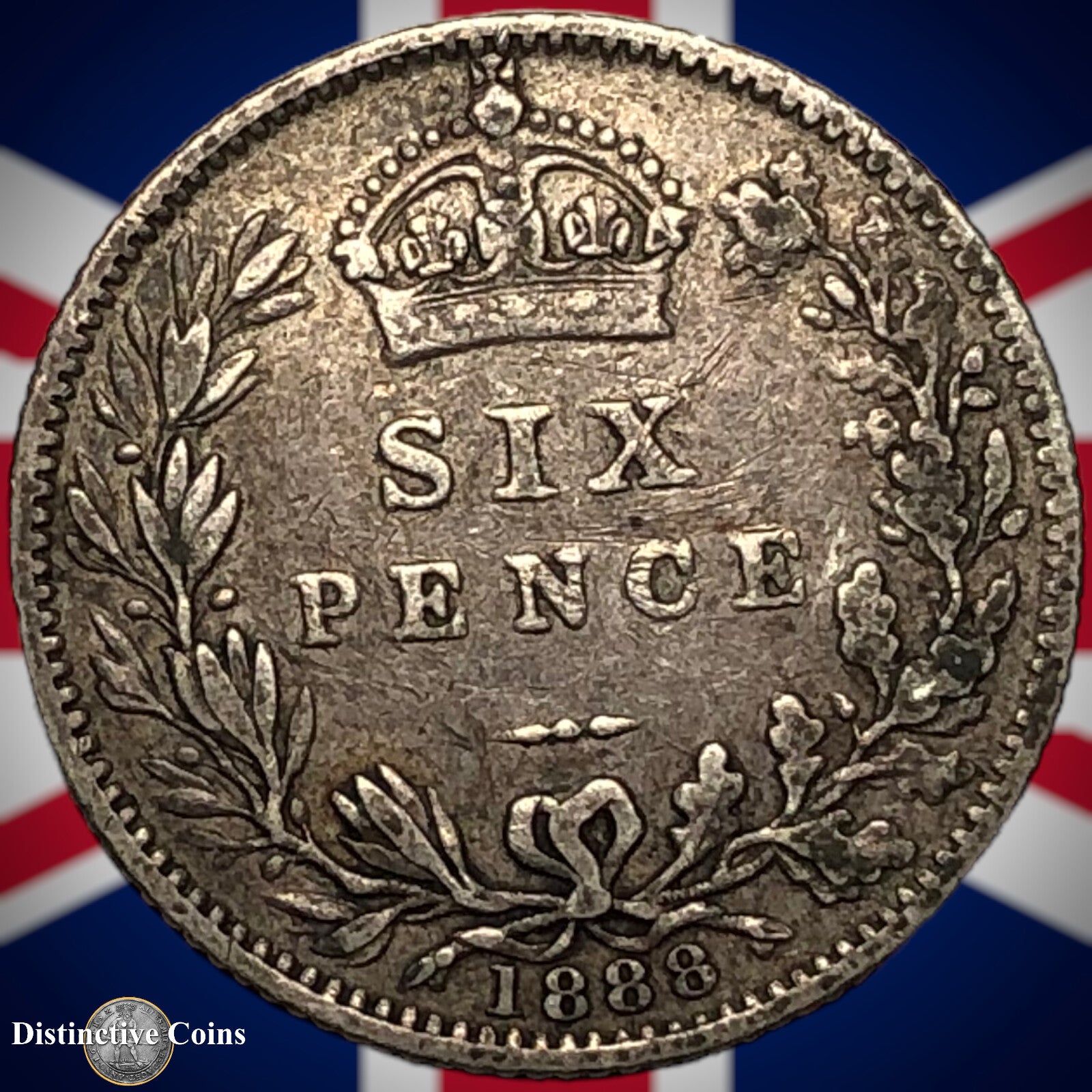 Great Britain 1888 Six Pence GB2701