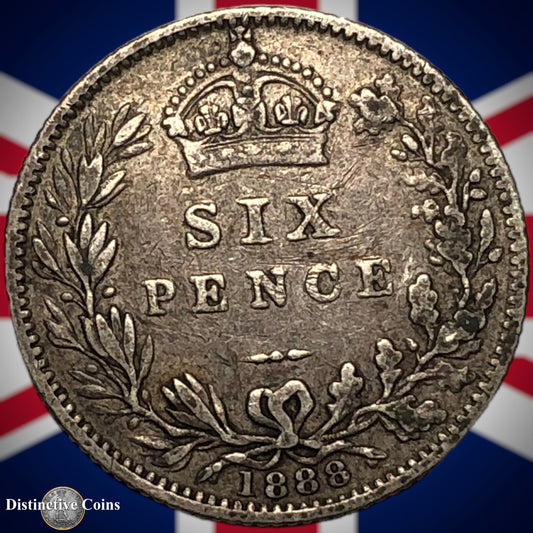 Great Britain 1888 Six Pence GB2701
