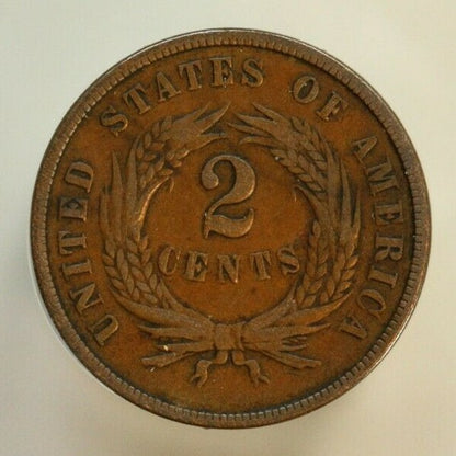 1868 2 Cent United States U081