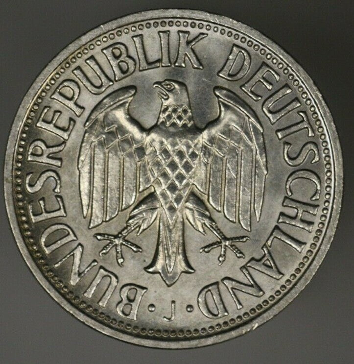 Germany 1950 J 1 Mark Gem BU  A2729