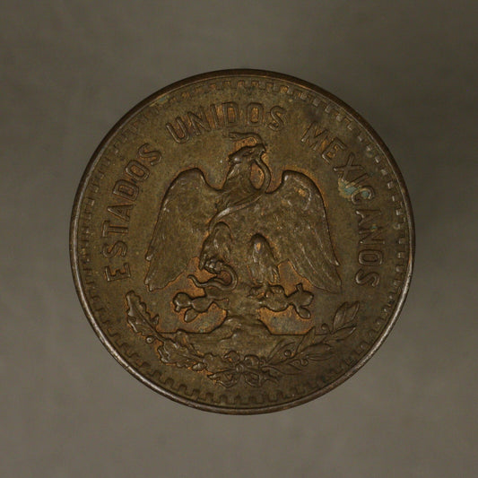 Mexico 1927 mo 5 c Toned UNC