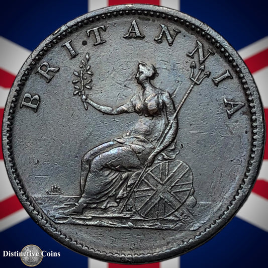 Great Britain 1807 Half Penny 1/2d GB5186