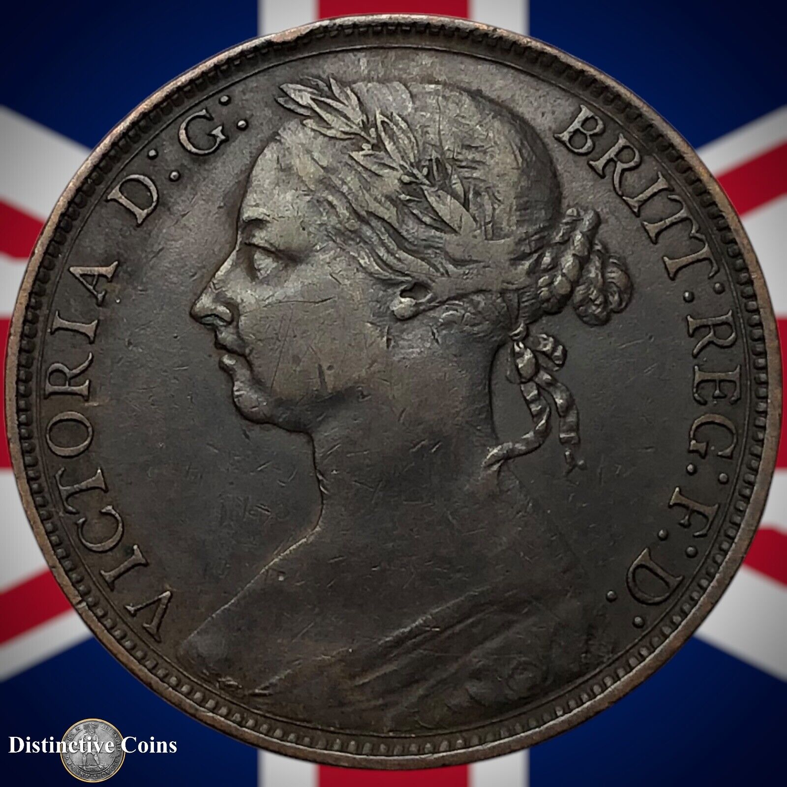 Great Britain 1890 Penny 1d GB6509