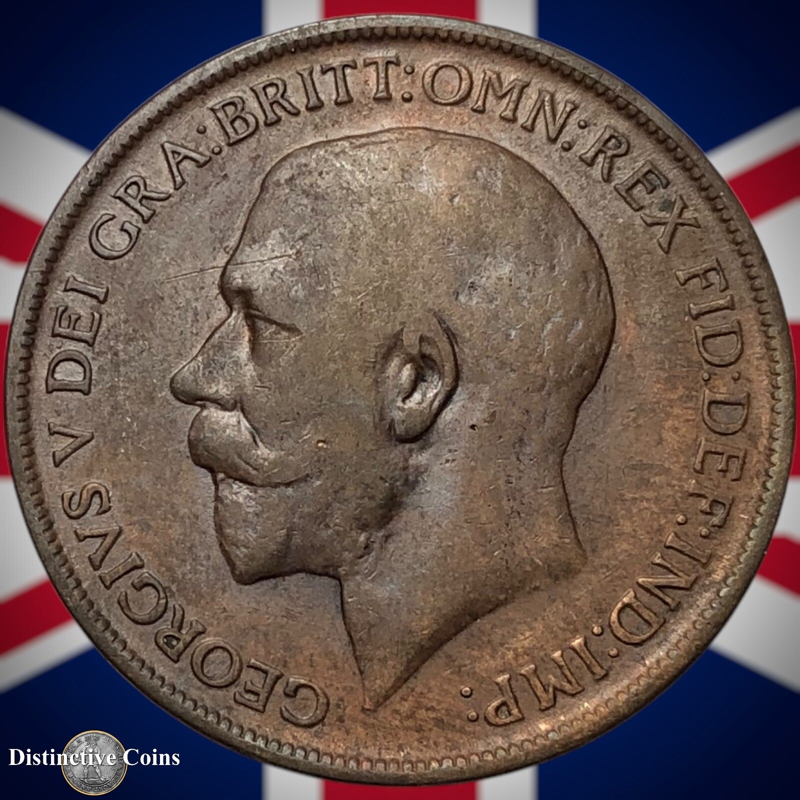 Great Britain 1912 Penny 1d GB6768