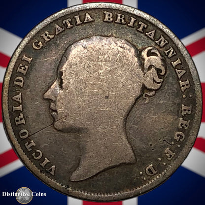 Great Britain 1839 British One Shilling GB0155