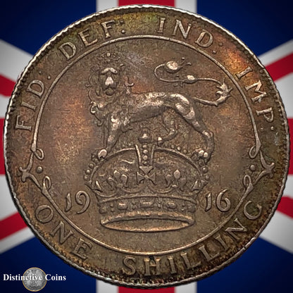 Great Britain 1916 One Shilling GB0980