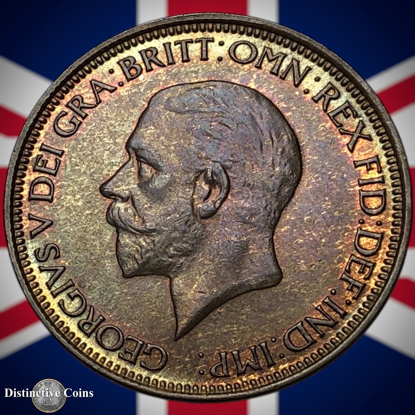 Great Britain 1933 Half Penny 1/2d GB5982