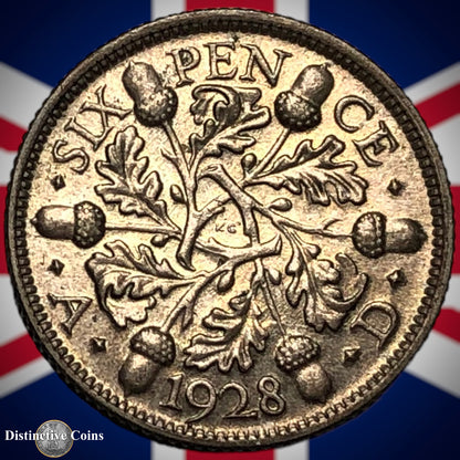 Great Britain 1928 Six Pence GB1685
