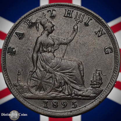 Great Britain 1895 Farthing 1/4d GB4401