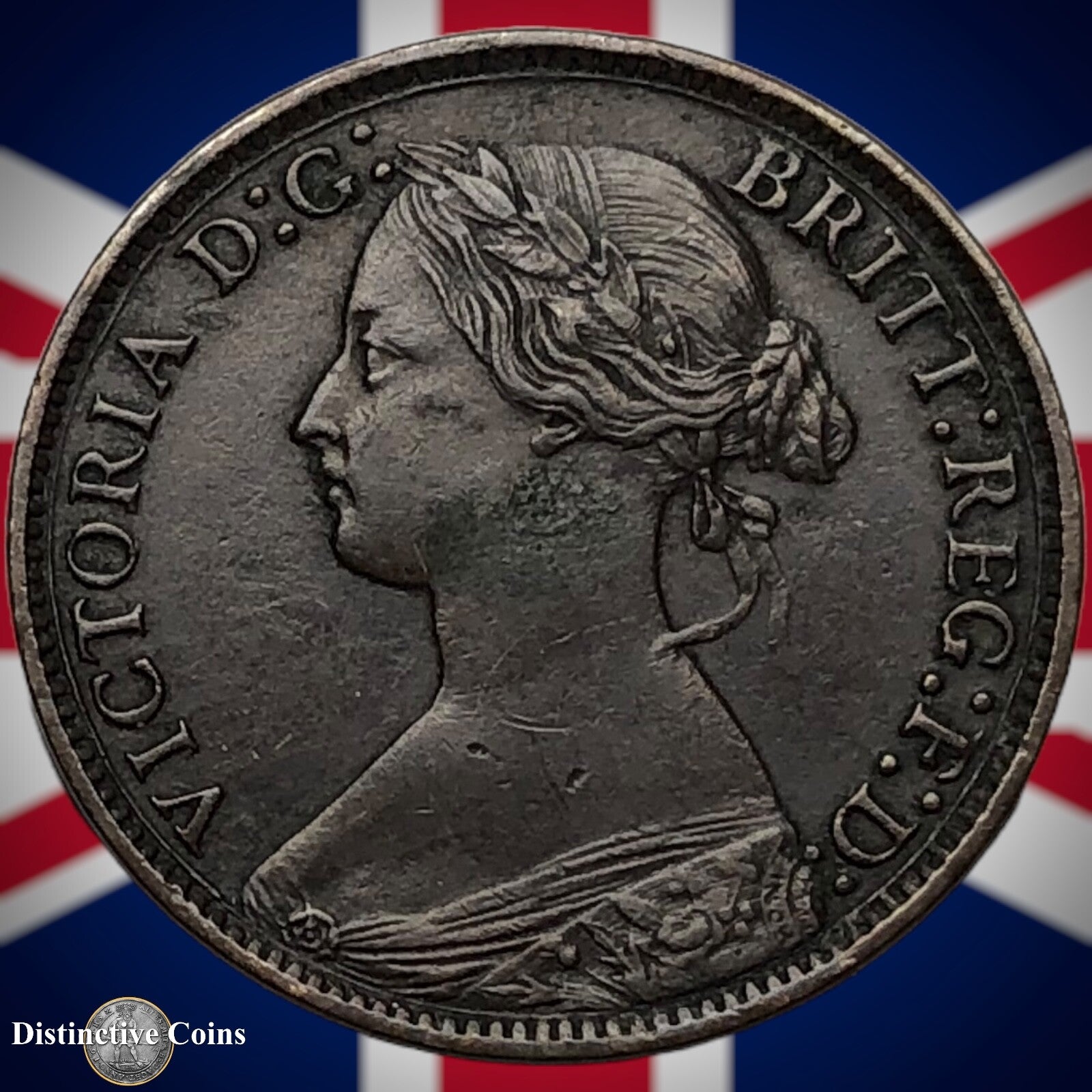 Great Britain 1873 Farthing 1/4d GB3699