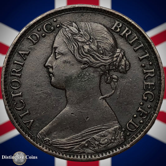 Great Britain 1873 Farthing 1/4d GB3699